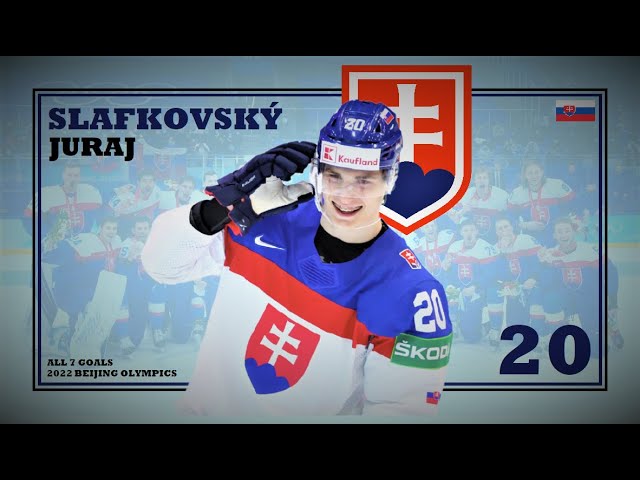 Juraj Slafkovsky scores 7 highlights at 2022 Olympics