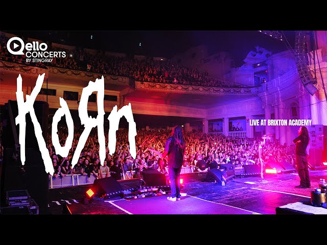 Korn performs at Brixton Academy in full HD concert