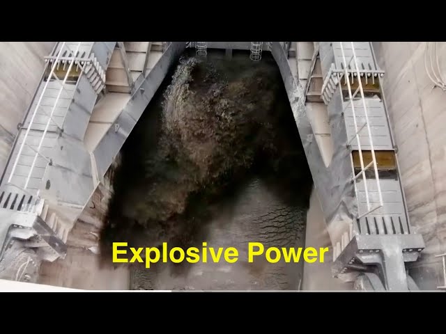 Opening A Dam Spillway Gate after Years