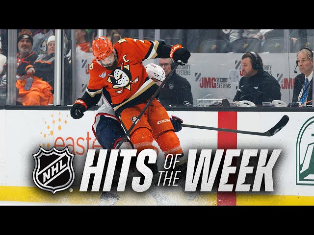 NHL Week 11 Highlights Featuring Big Hits and Physical Play