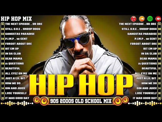 Old School Hip Hop Mix with Snoop Dogg, Dr. Dre, and More