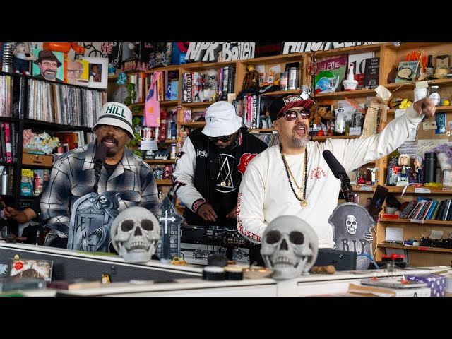 Cypress Hill performs at Tiny Desk Concert in July 2023